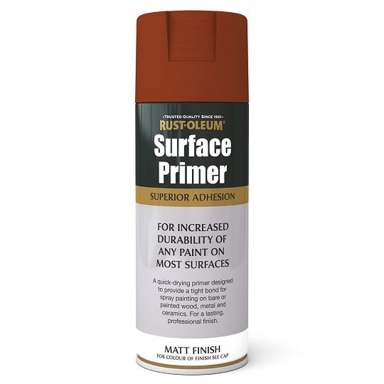 Surface Primer Red Matt 400ml – ZYBER