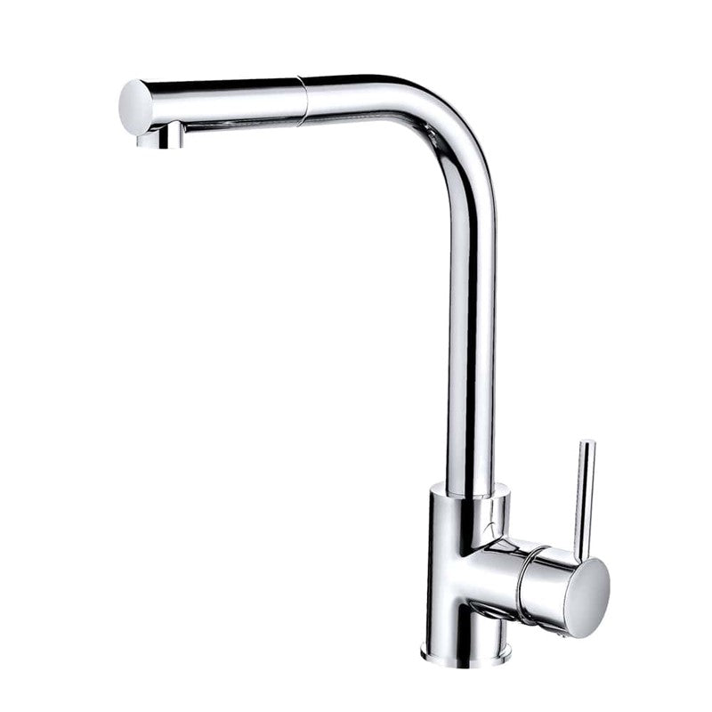 TK004 Era Pull Out Single Kitchen Mixer Chrome