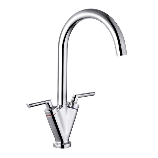 TK005CP Starn Finish Two Handle Mixer Chrome
