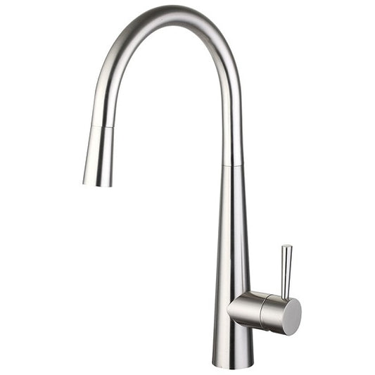 Jema Pull Out Single Kitchen Mixer Chrome TK009