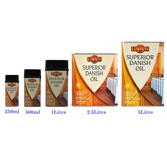 Liberon Superior Danish Oil with UV Filter  500 ml