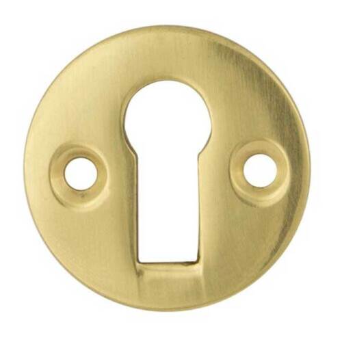 Victorian Round escutcheon 32mm - PB
