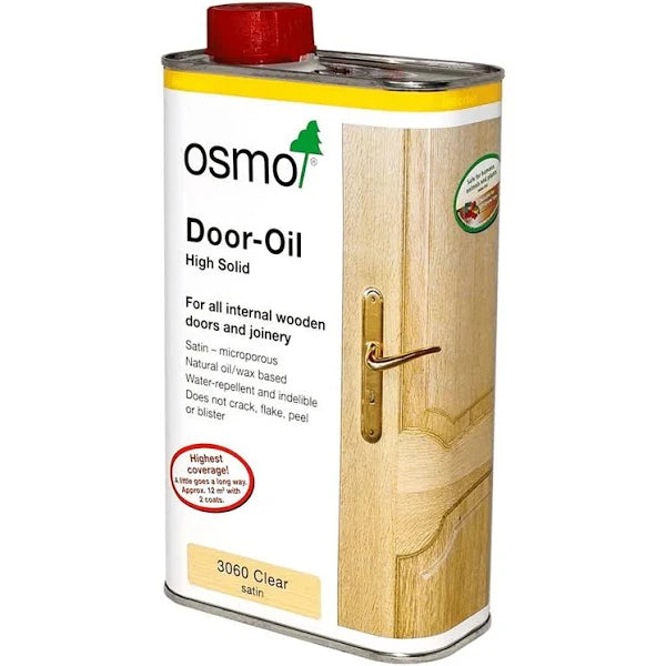 Osmo 3060 Door Oil Clear Satin 1L