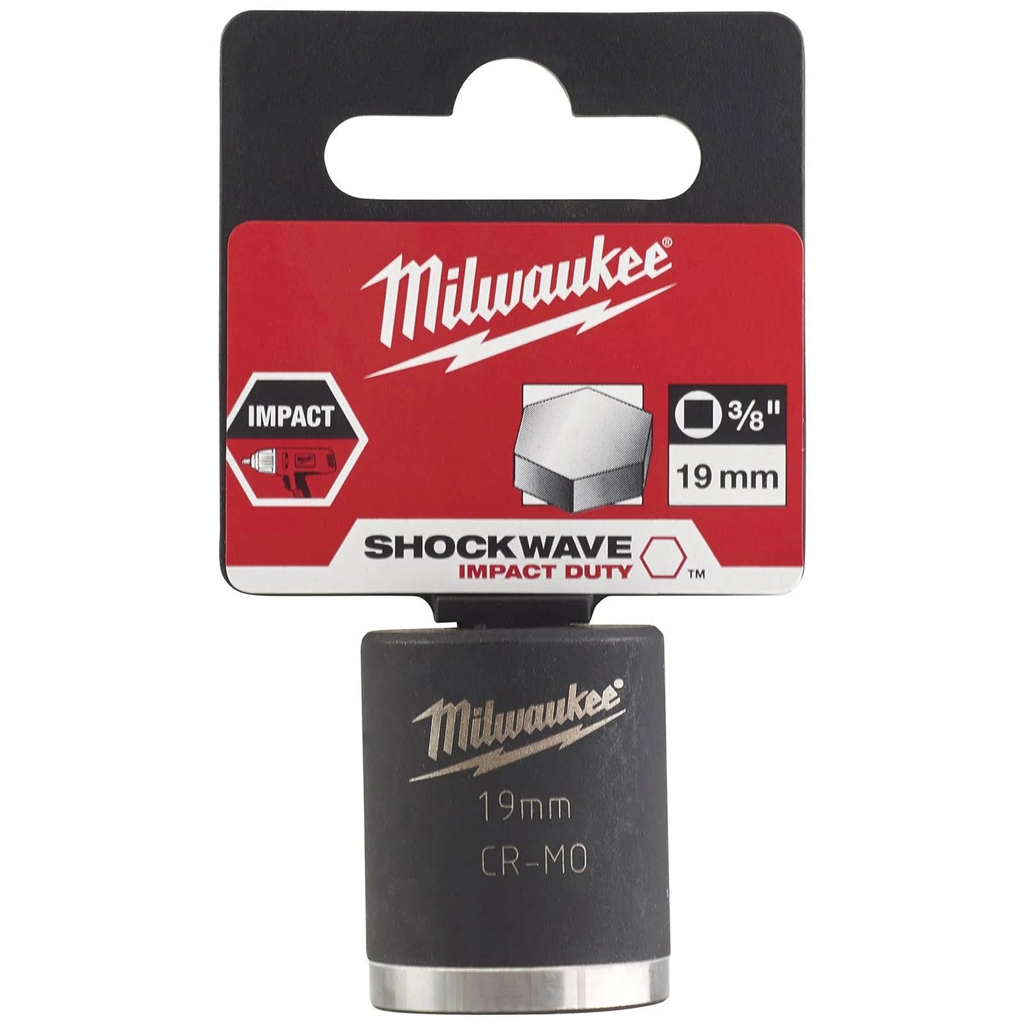 Milwaukee Hexagon Socket ShW 1/2 SKT 19MM P1M