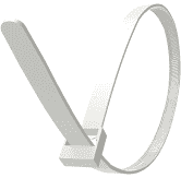 White Cable Ties 4.8mm x 250mm