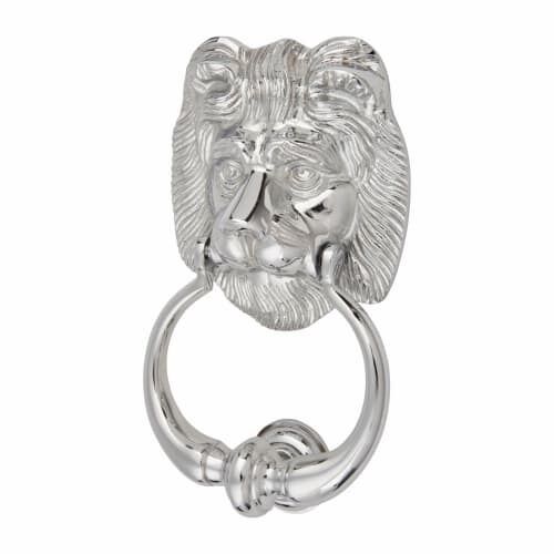 Lion head door knocker 152mm CP