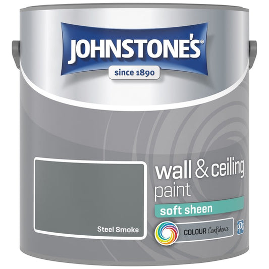 Johnstone's Vinyl Soft Sheen Steel Smoke 2.5L