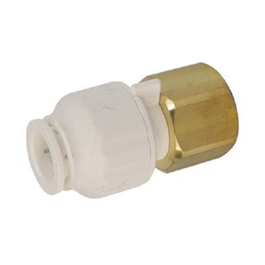 Twistloc 15mm x 1/2" Swivel Union Connector Brass