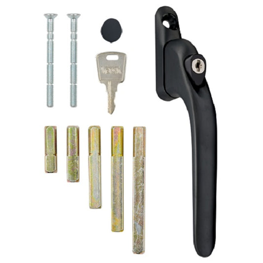 Lite Inline Locking Espag UPVC Window c/w Spindles