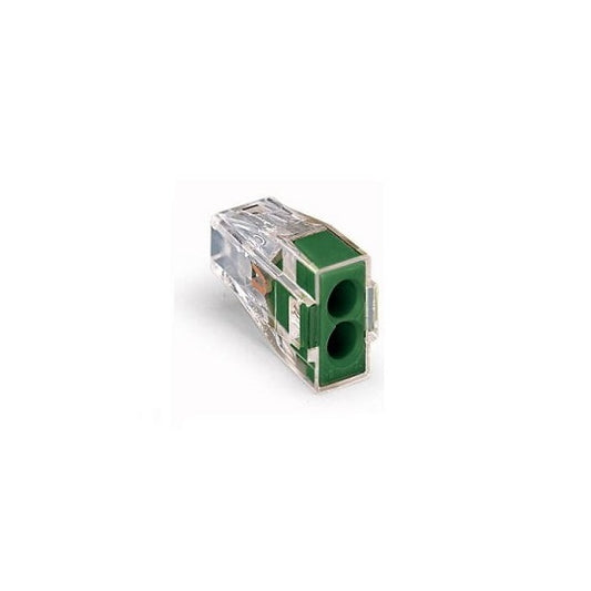 Wago 2 Port Push Wire Connector