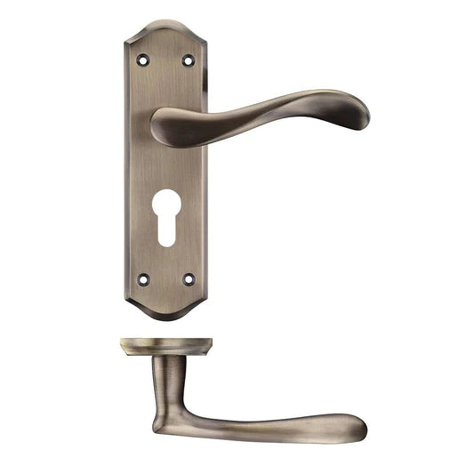 Lincoln lever latch 180x48mm FB
