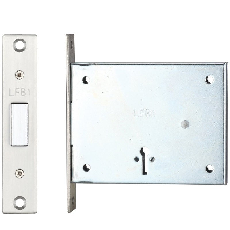 London Fire Brigade Pierced Mortice Dead Lock